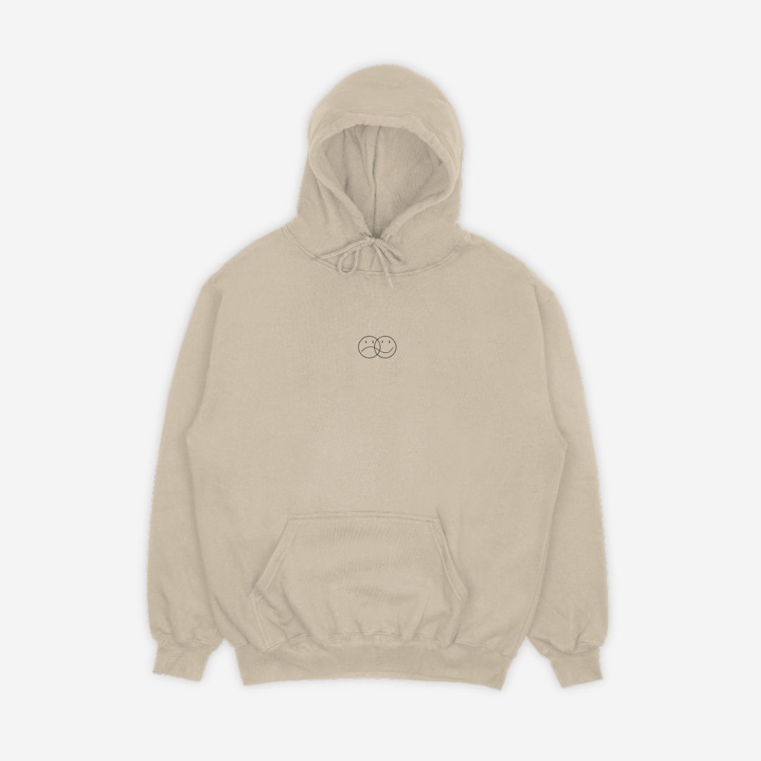 'GRATEFUL FOR YOU' tan hoodie
