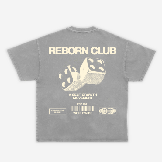 'TAKE A CHANCE' tee in cement