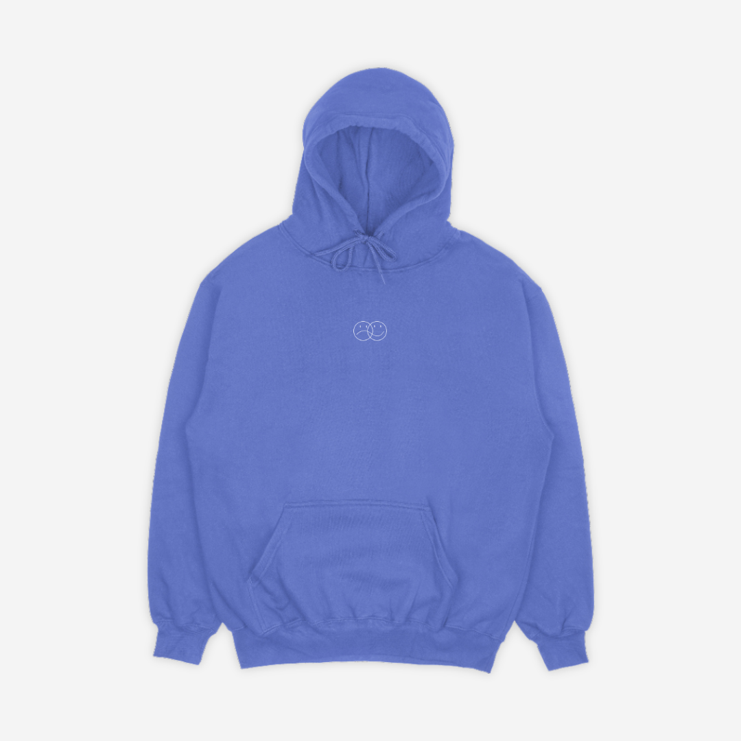 'GRATEFUL FOR YOU' violet hoodie