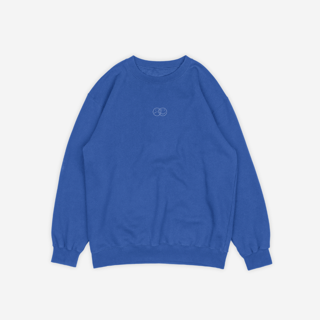 THIS MOMENT' royal blue crew