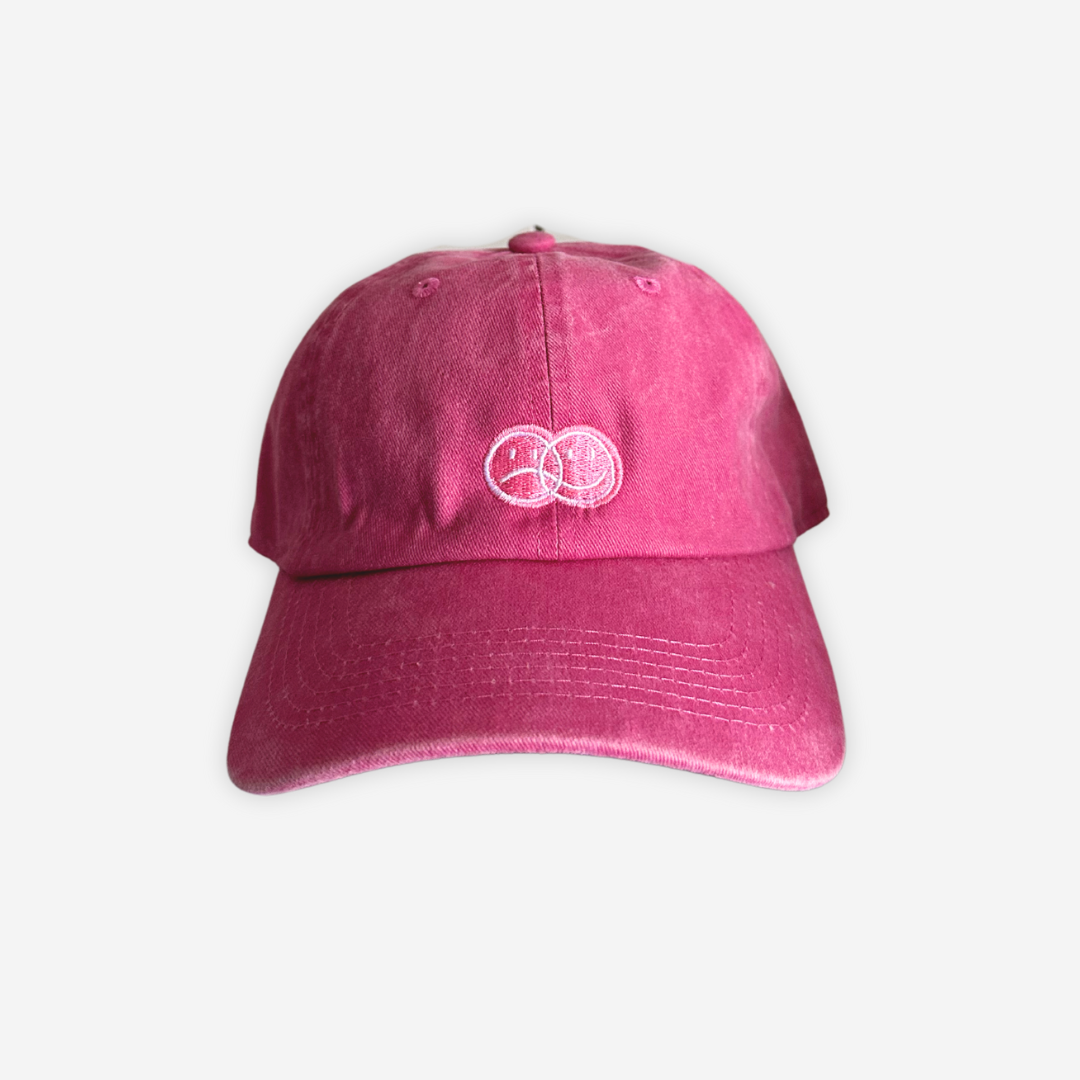 bubblegum pink dad hat