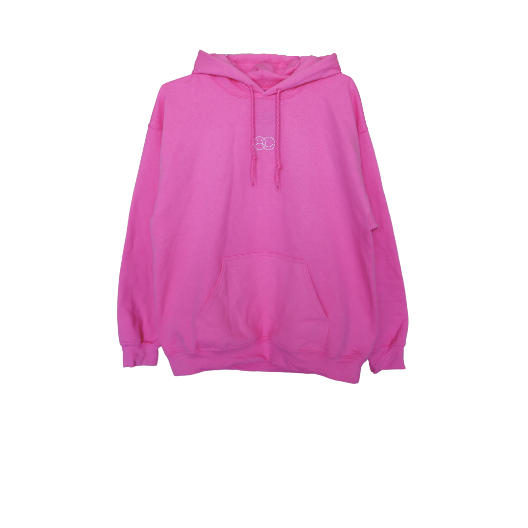 'GRATEFUL FOR YOU' bubblegum pink hoodie