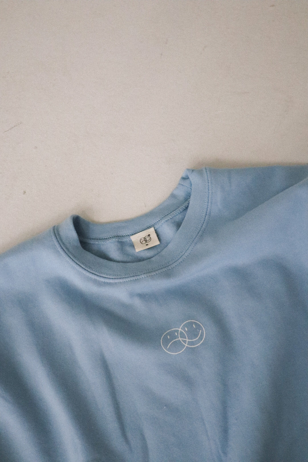 'ROOTING FOR YOU' baby blue crewneck