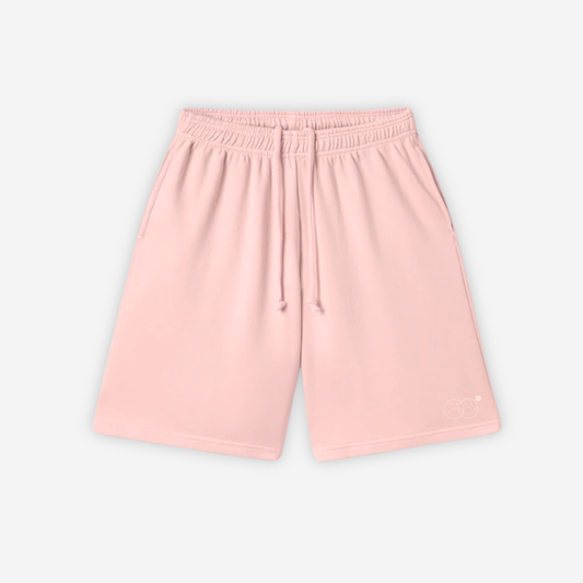 "The Awakening" shorts in blushed pink