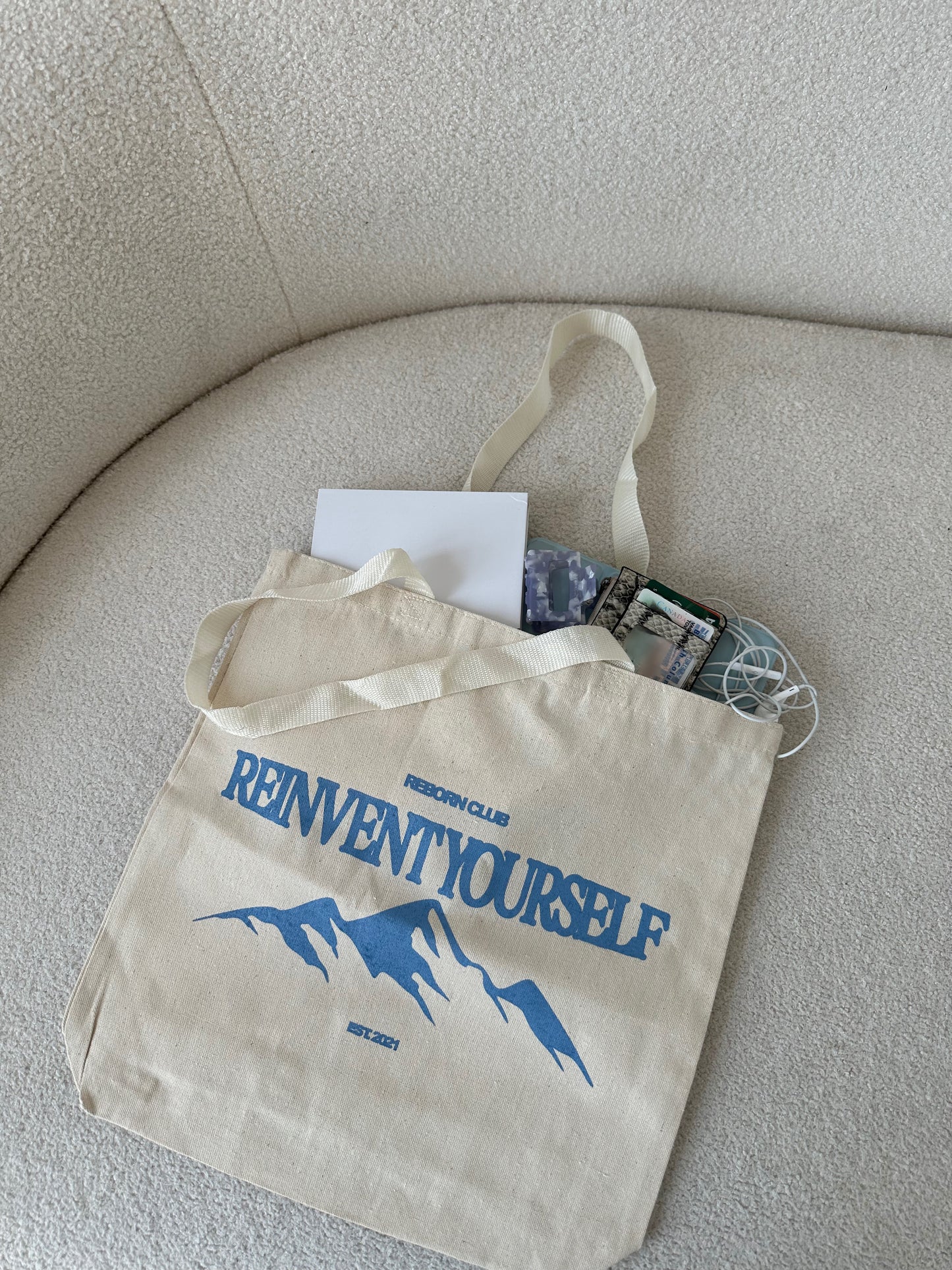 'REINVENT' totebag