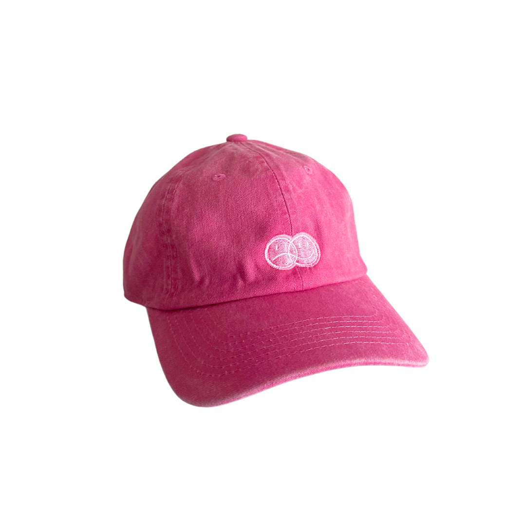 bubblegum pink dad hat