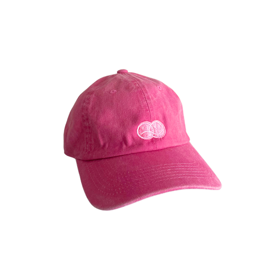 bubblegum pink dad hat