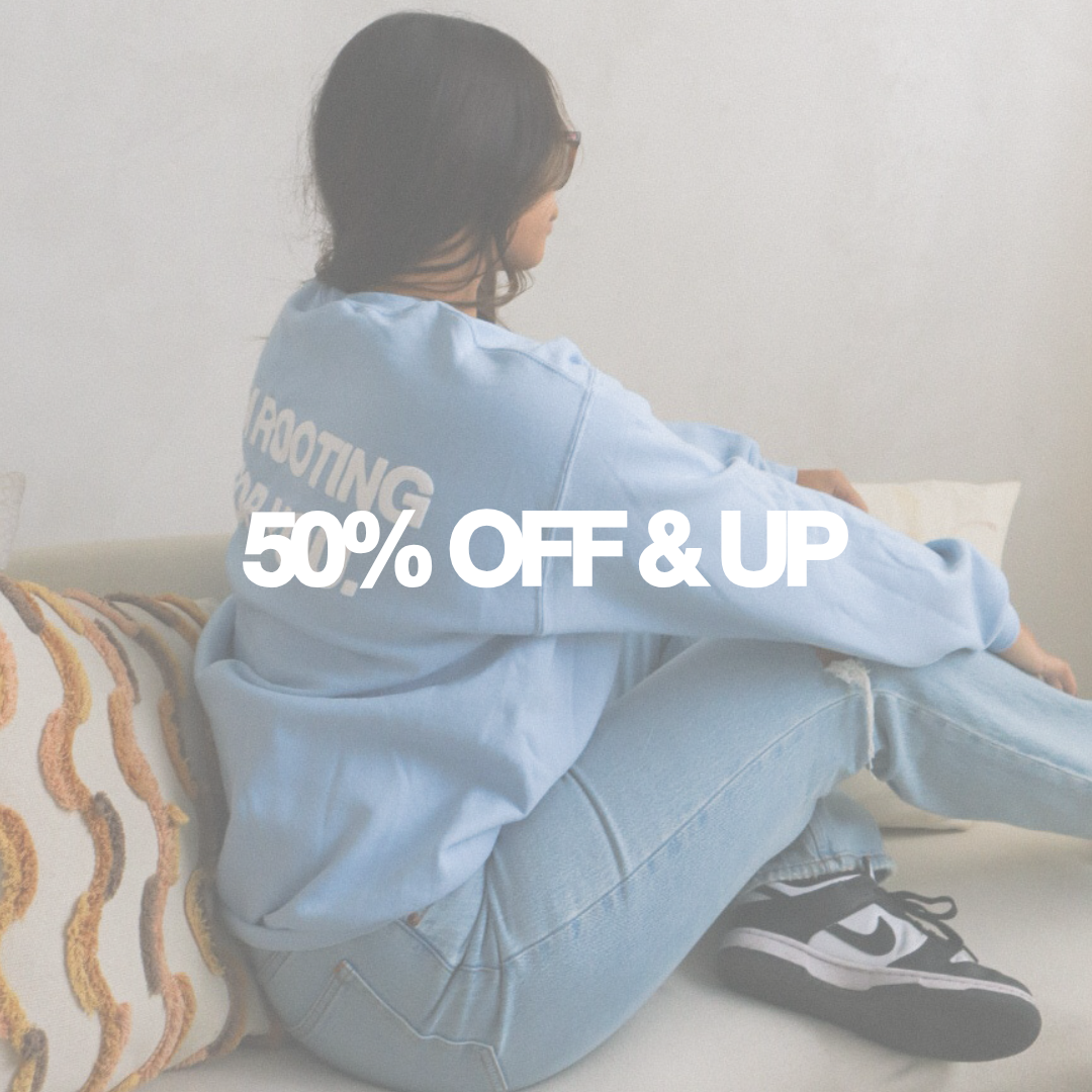 50% OFF & UP