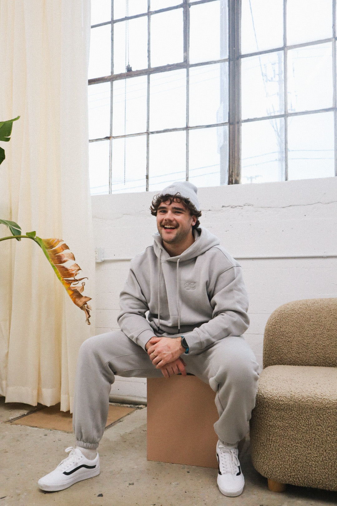 'REINVENT' SWEATS IN STONE