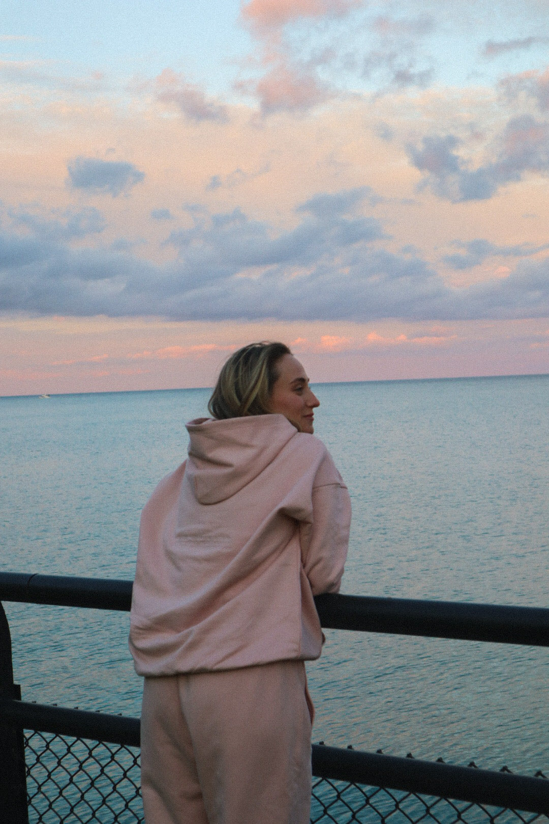 'THE AWAKENING' HOODIE IN BLUSHED PINK