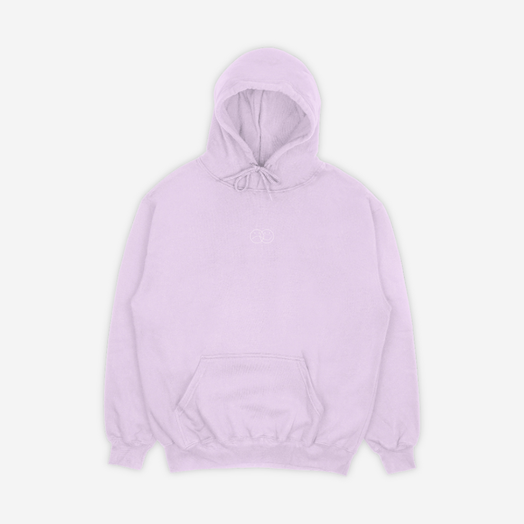 'GRATEFUL FOR YOU' HOODIE IN LILAC