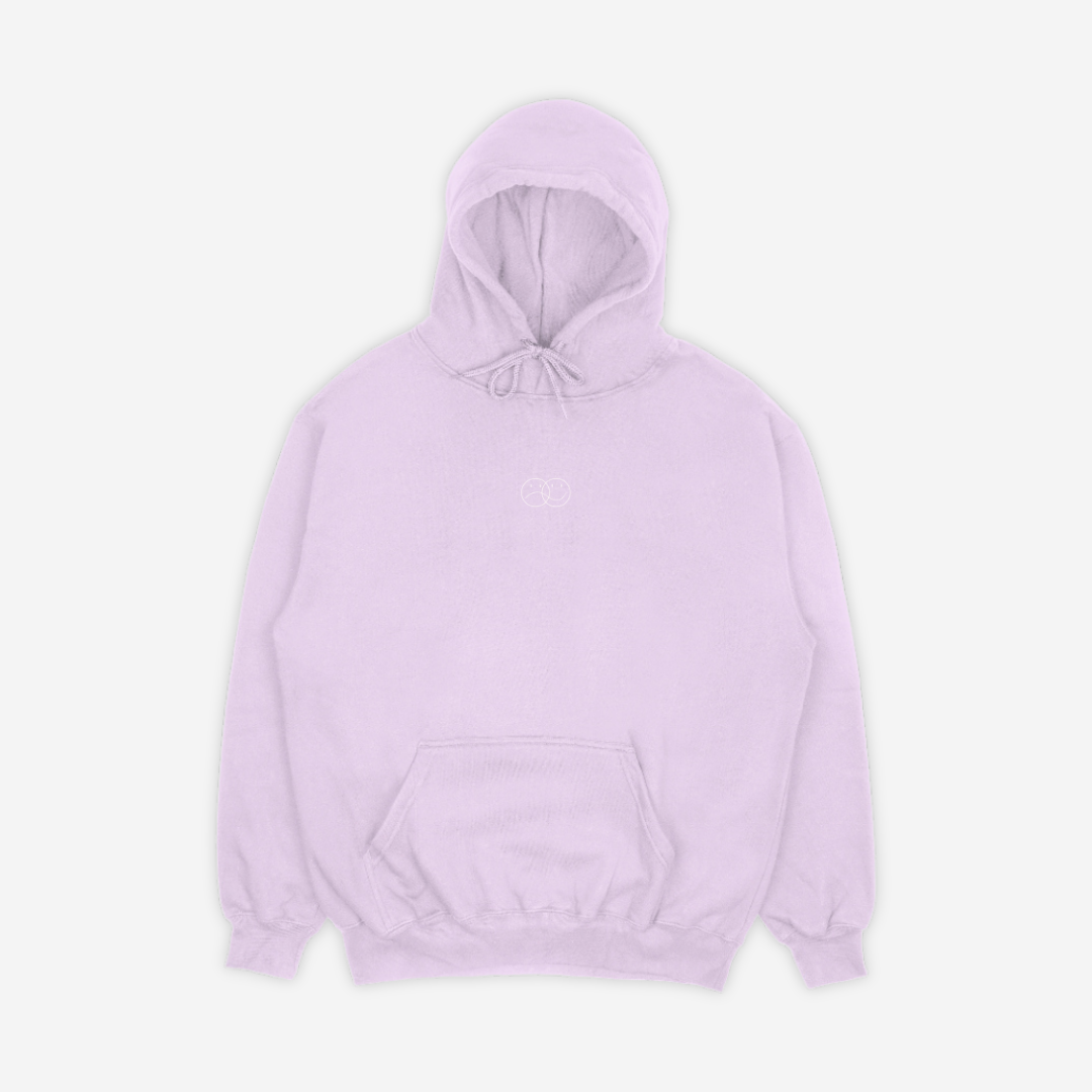'GRATEFUL FOR YOU' HOODIE IN LILAC