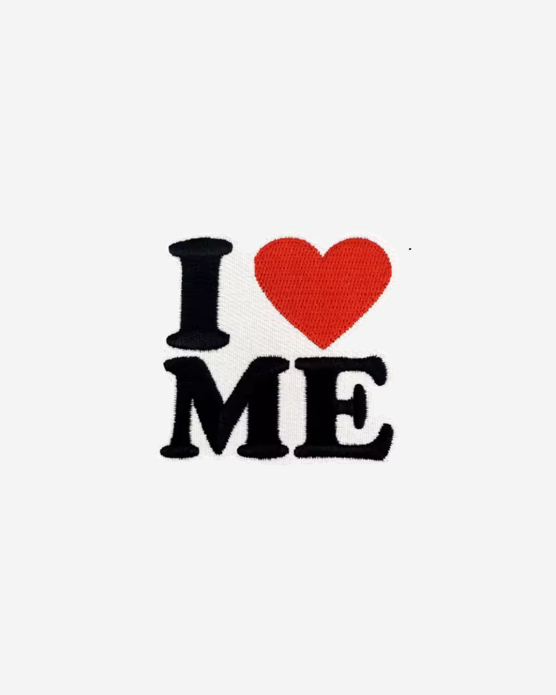 I love me iron-on patch