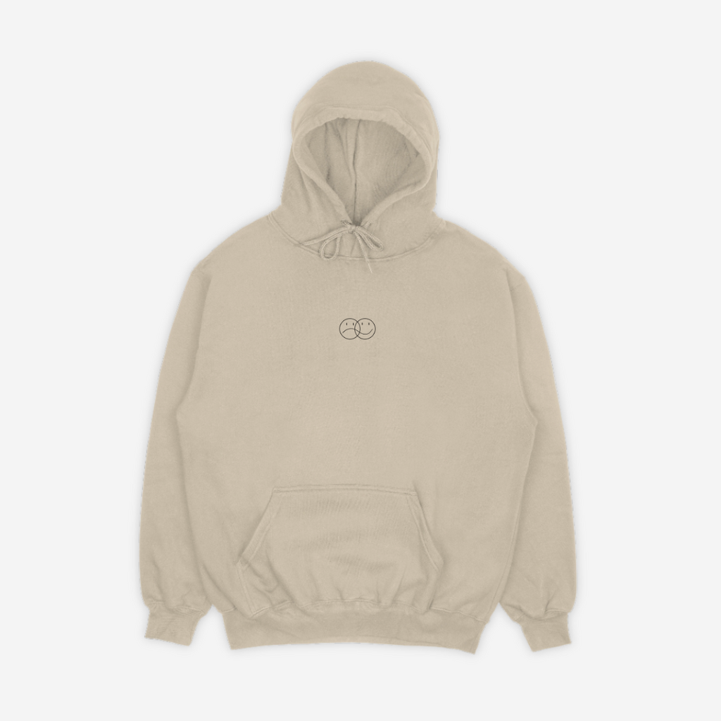 'GRATEFUL FOR YOU' HOODIE IN TAN