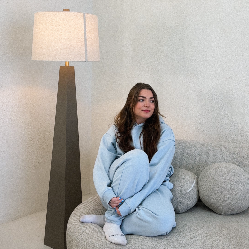 'THE AWAKENING' SWEATS IN CLOUDY BLUE