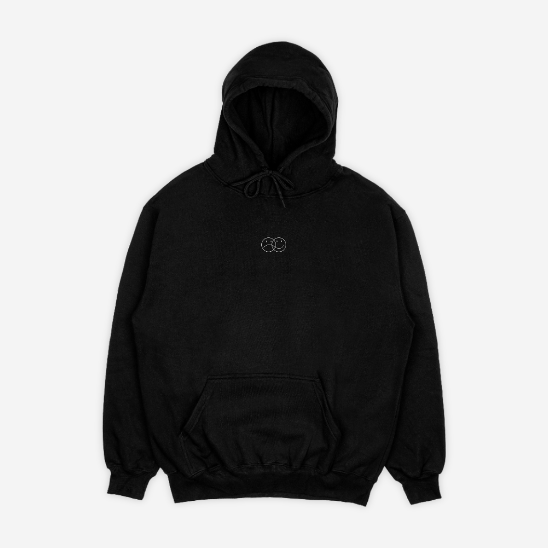 'GRATEFUL FOR YOU' HOODIE IN BLACK