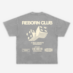 'TAKE A CHANCE' TEE IN CEMENT