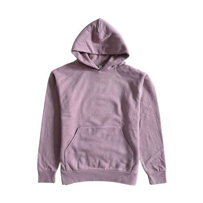 THIS MOMENT' mauve hoodie