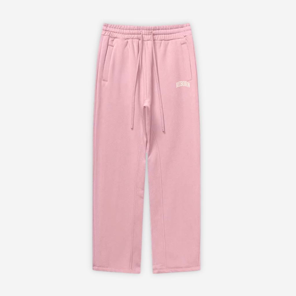 VARSITY SWEATS IN COTTON CANDY