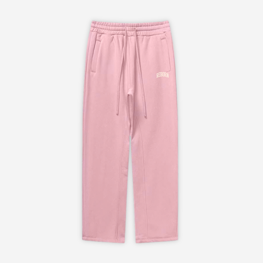 VARSITY SWEATS IN COTTON CANDY