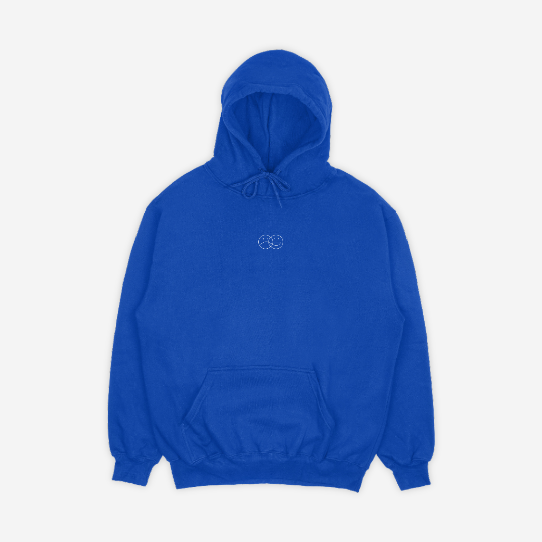 'GRATEFUL FOR YOU' HOODIE IN ROYAL BLUE