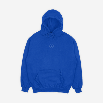 'GRATEFUL FOR YOU' royal blue hoodie