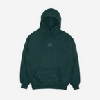 'GRATEFUL FOR YOU' HOODIE IN FOREST GREEN