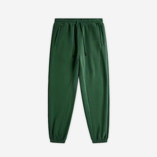 BASIC 'REINVENT' deep green sweatpants