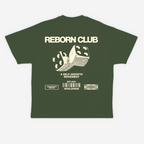 'TAKE A CHANCE' TEE IN MOSS