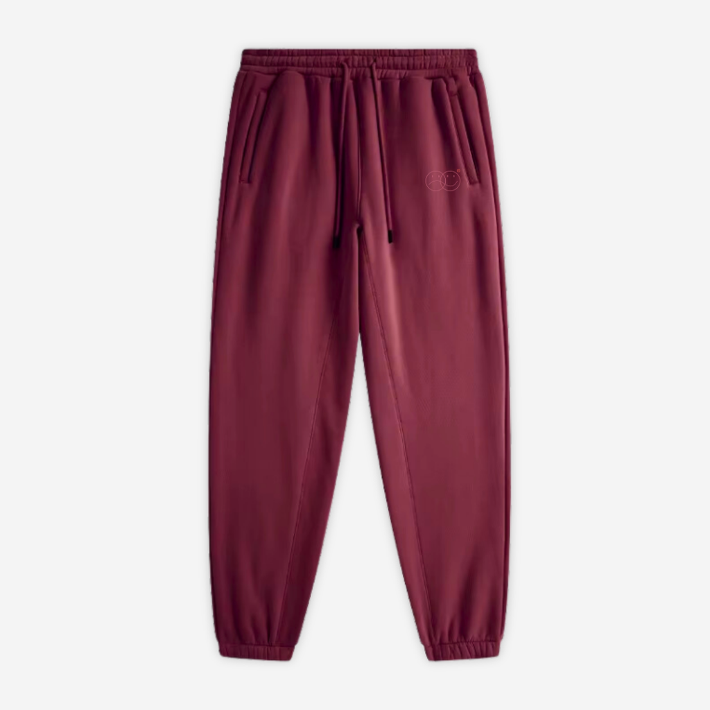 'REINVENT' SWEATPANTS IN CRANBERRY