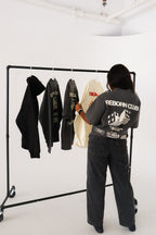 'TAKE A CHANCE' TEE IN ACID GREY