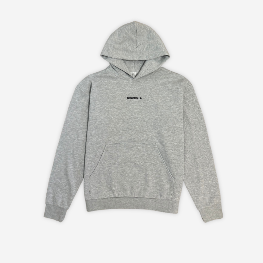 'INTERCONNECTION' HOODIE IN GREY