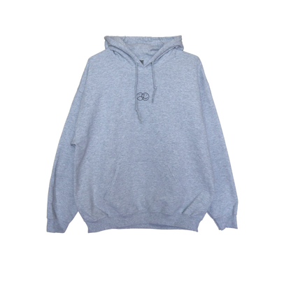 'GRATEFUL FOR YOU' ash gray hoodie