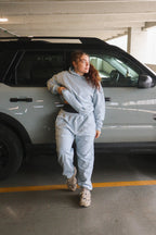 'THE AWAKENING' SWEATS IN CLOUDY BLUE