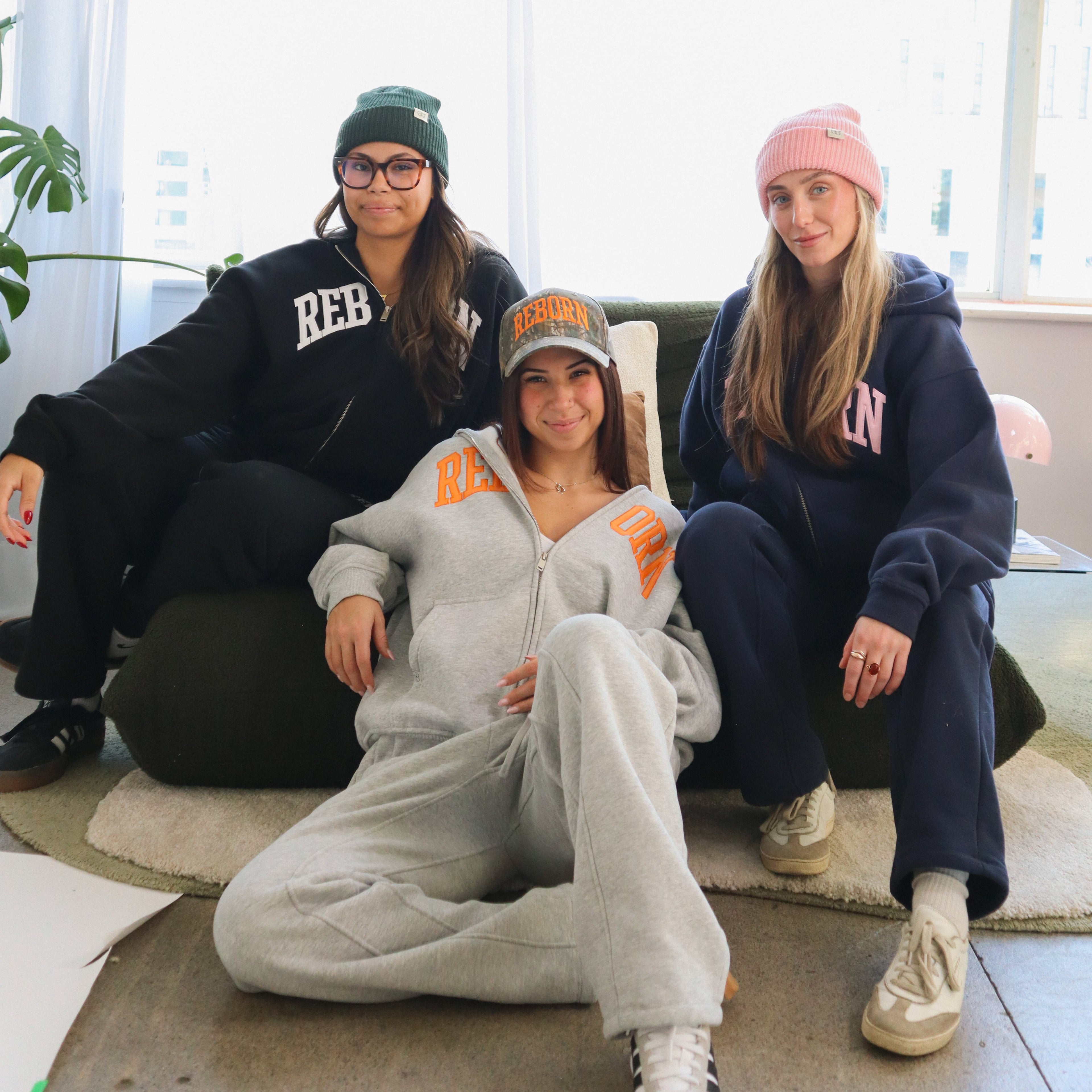 VARSITY SWEATS IN GREY *PRE-ORDER*