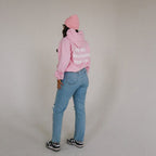 'GRATEFUL FOR YOU' HOODIE IN BABY PINK
