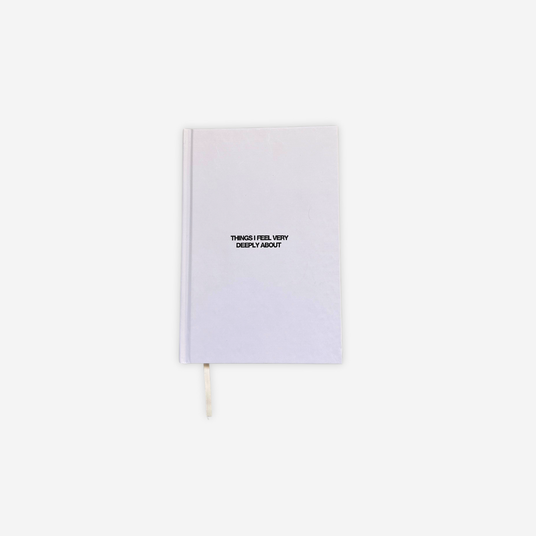 'FEELING DEEPLY' LINED JOURNAL
