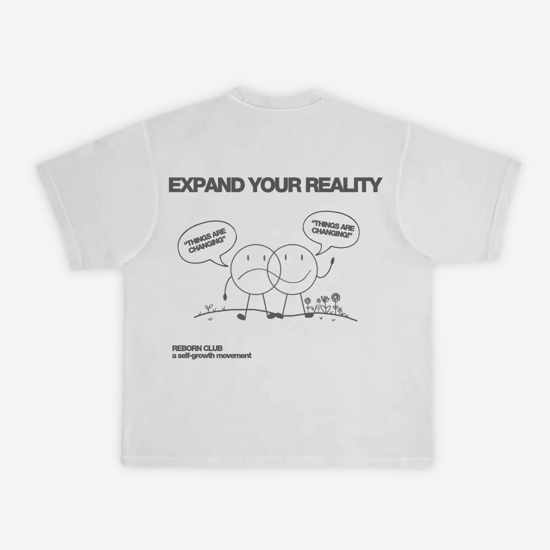 'EXPAND YOUR REALITY' moon tee