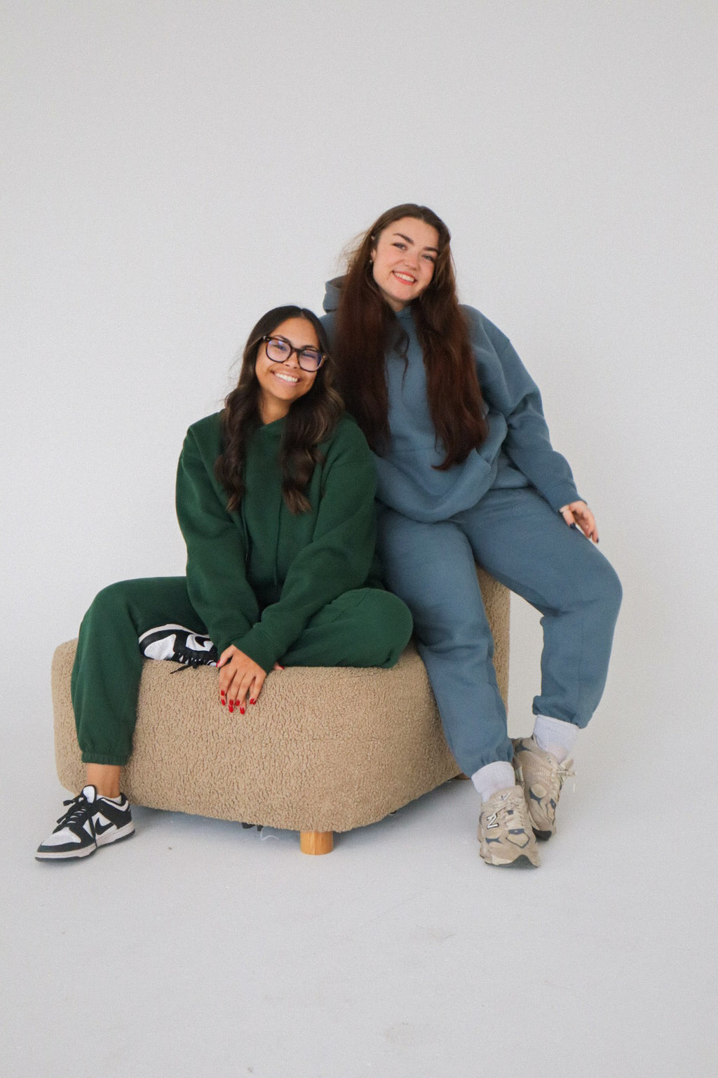 'REINVENT' SWEATS IN STORMY BLUE