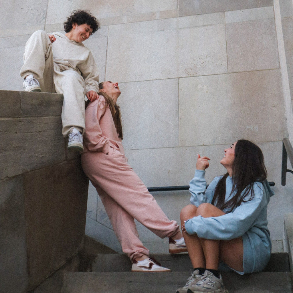 'THE AWAKENING' SWEATS IN BLUSHED PINK