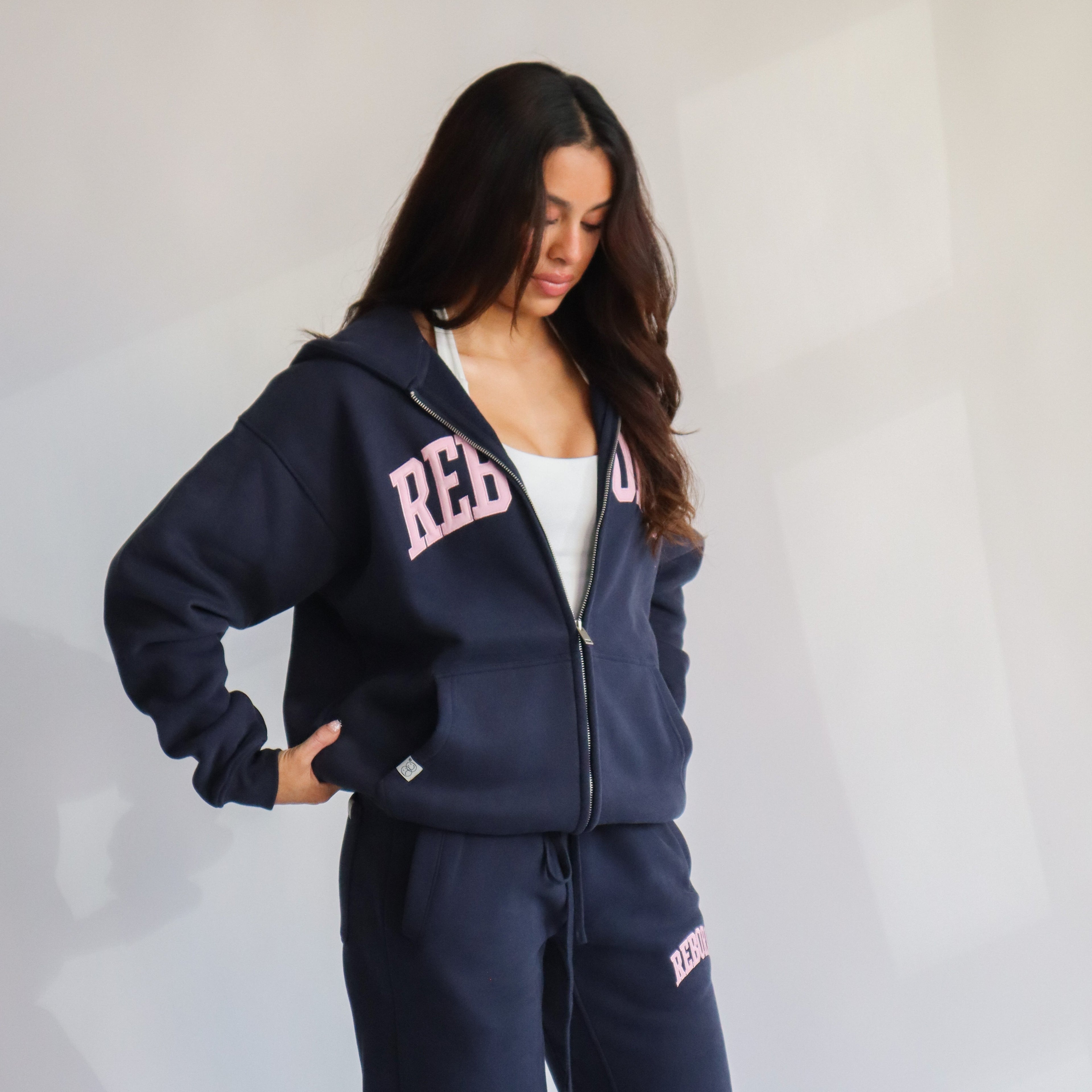 VARSITY SWEATS IN NAVY *PRE-ORDER*