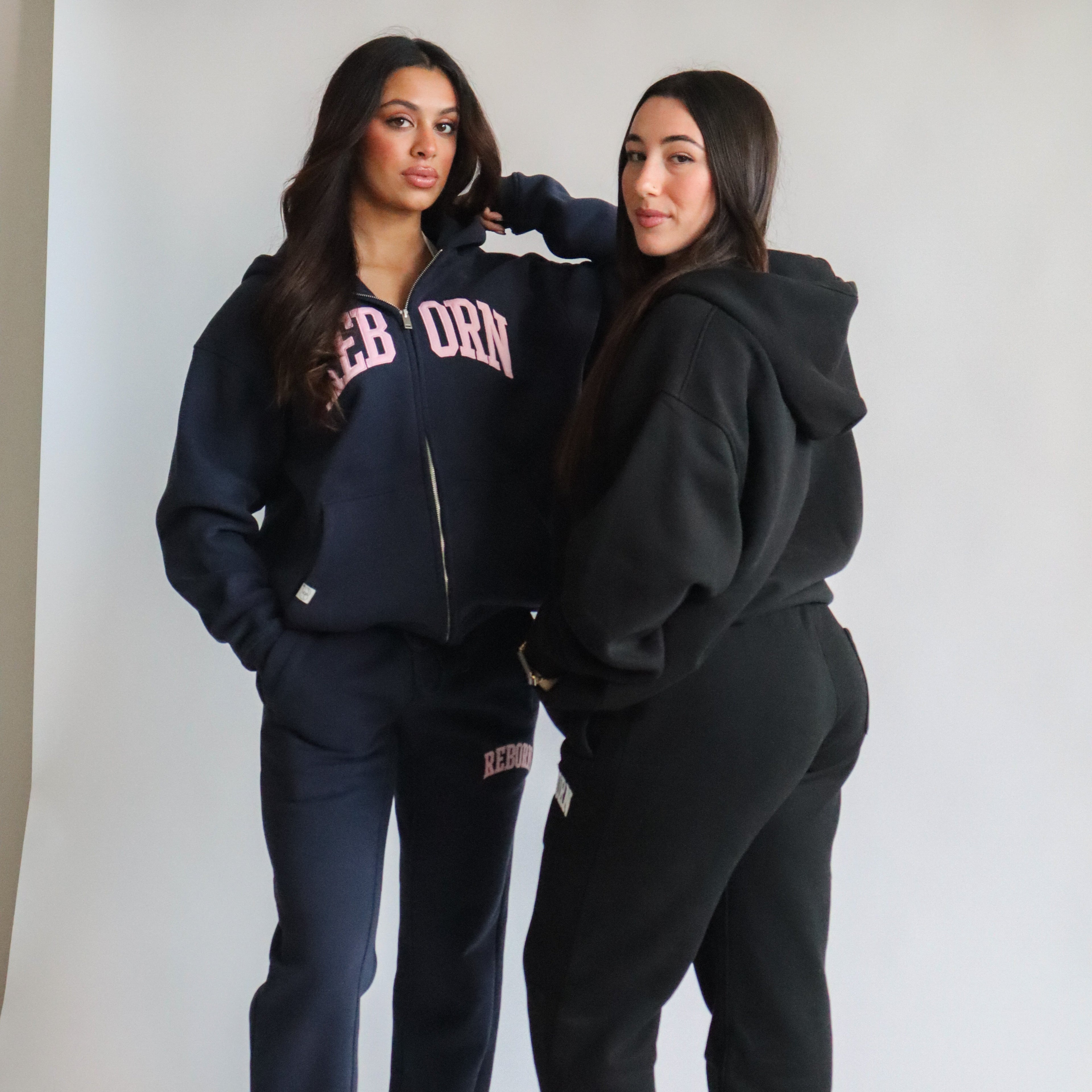 VARSITY SWEATS IN BLACK *PRE-ORDER*