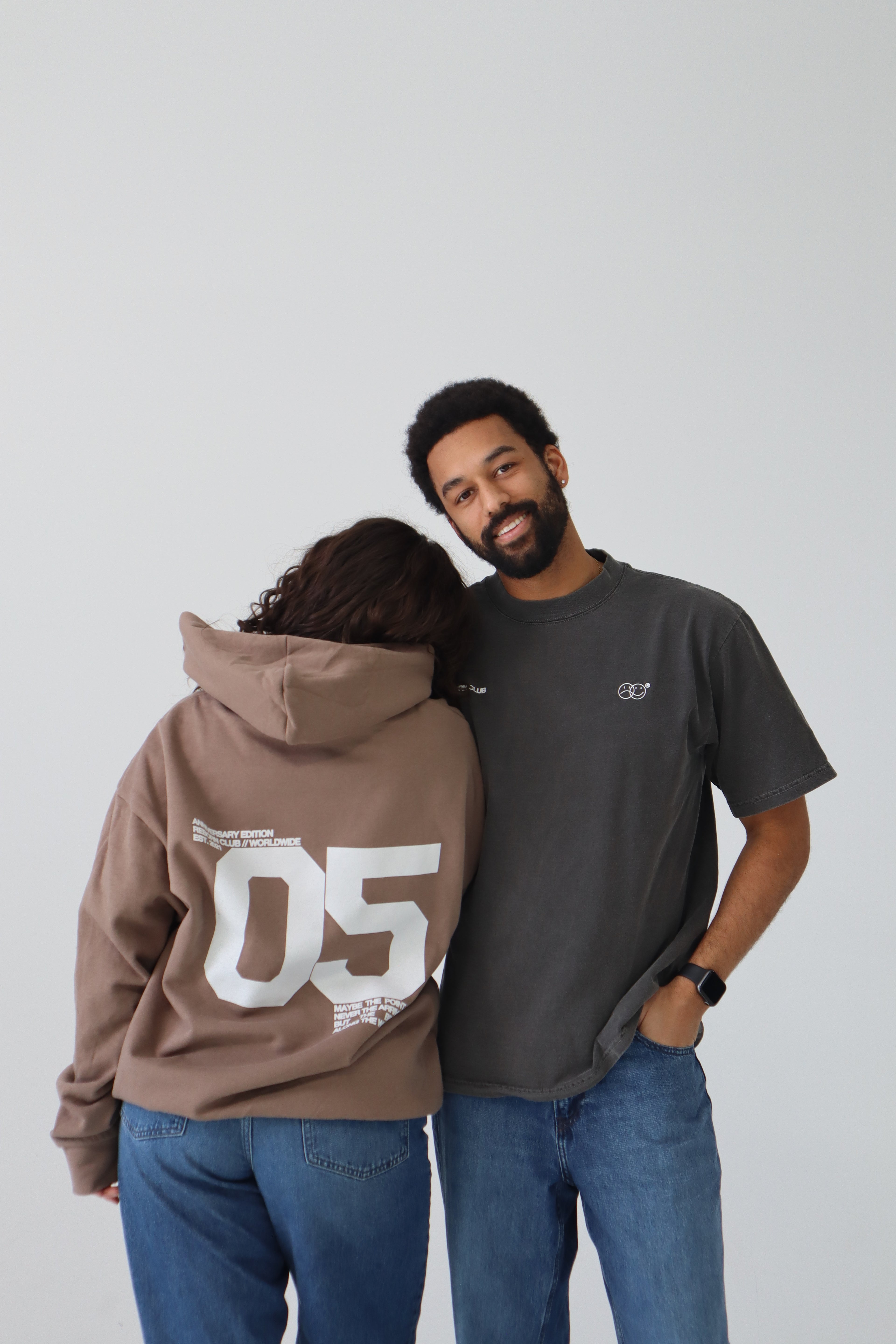 'THE BECOMING' HOODIE IN MOCHA