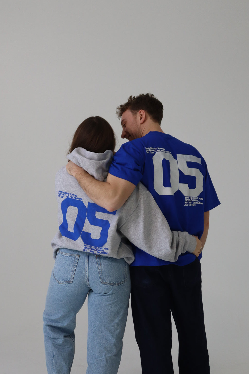 'THE BECOMING' HOODIE IN GREY