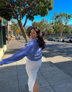 'GRATEFUL FOR YOU' HOODIE IN VIOLET