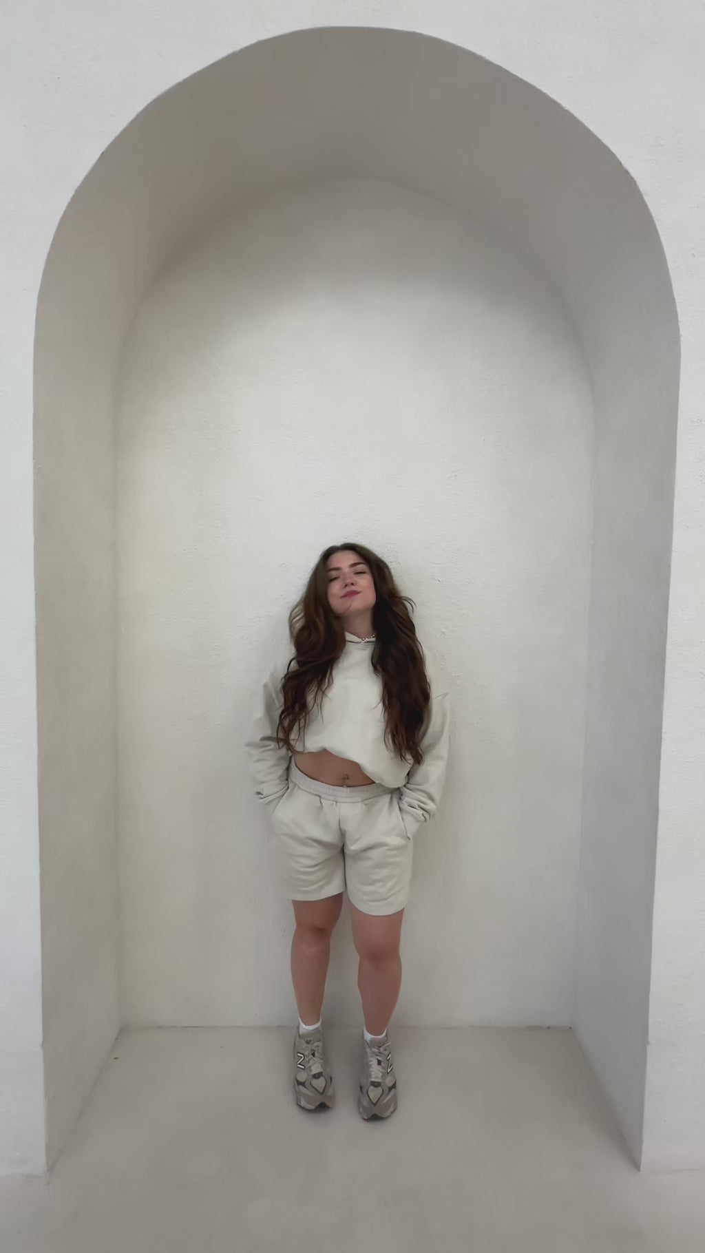 'THE AWAKENING' SHORTS IN OATMEAL
