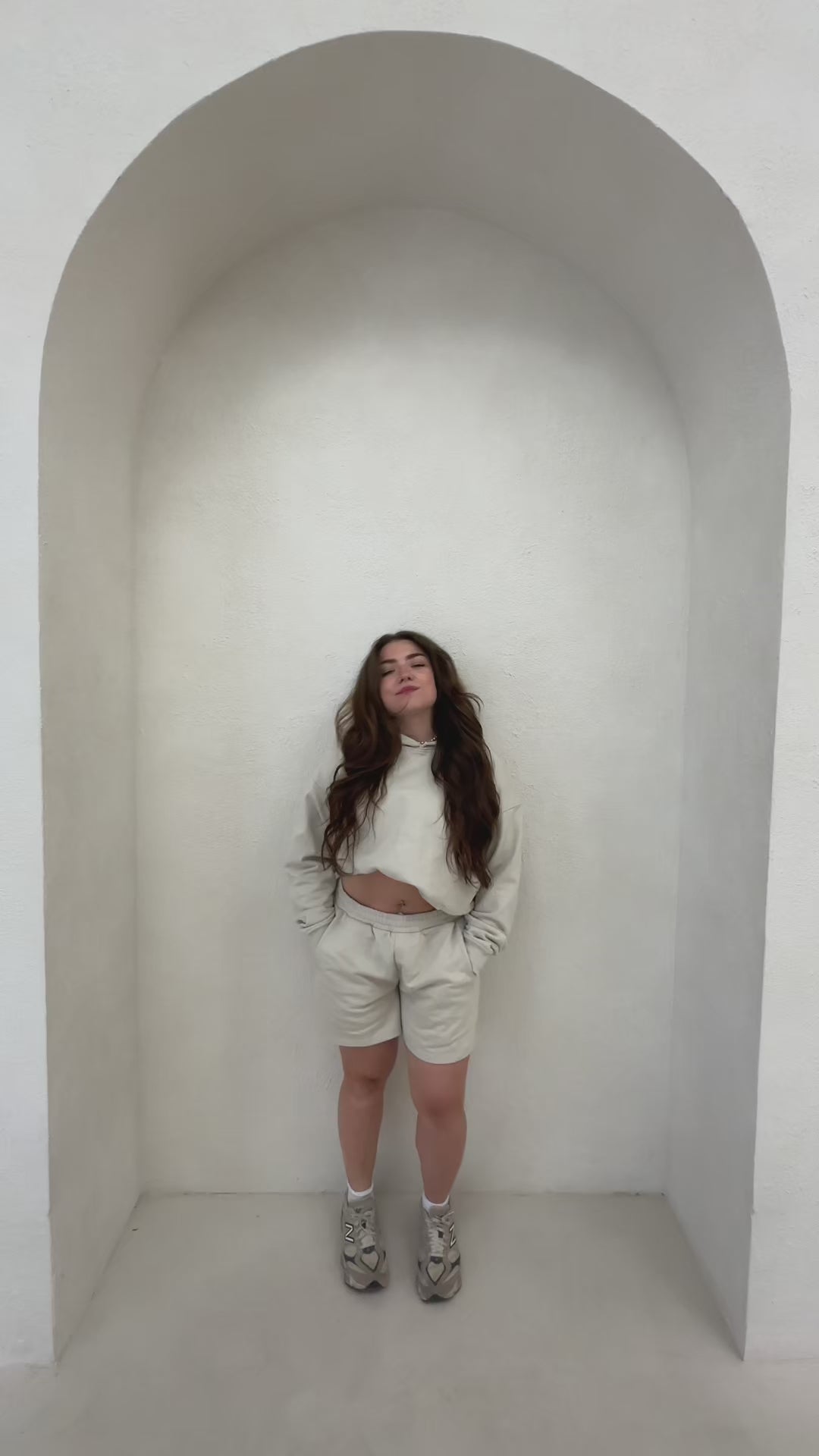 'THE AWAKENING' SHORTS IN OATMEAL