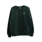 'I LOVE YOUR ENERGY' forest green crewneck