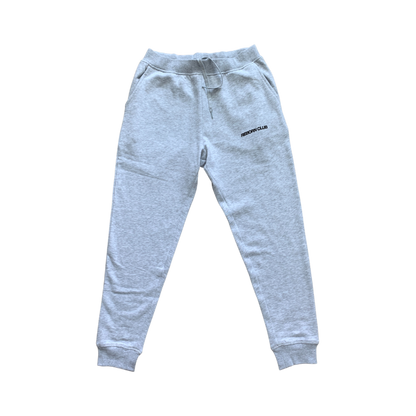 Ash gray relaxed joggers