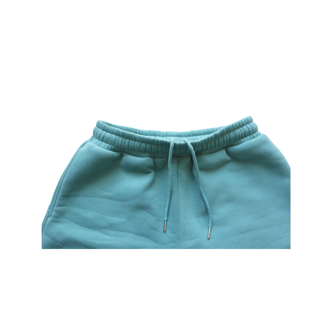 "STILL TIME" lux shorts in Sea